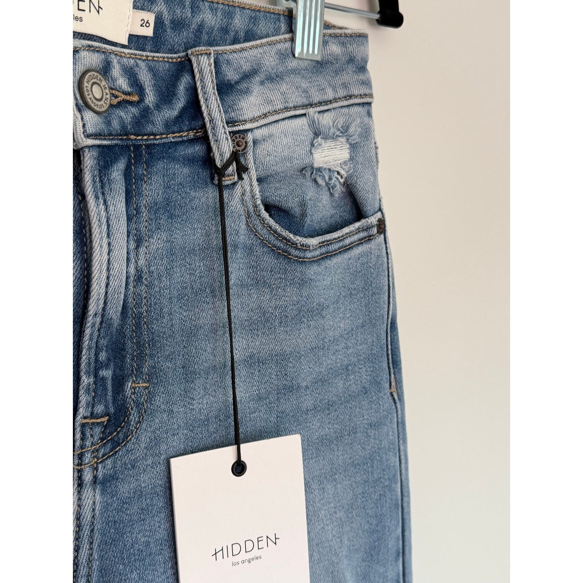 HIDDEN JEANS Quinn Crop Cigarette Skinny Jean NWT Size 26