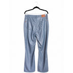 JUDY BLUE Faux Leather Flare Trouser Pants with Tummy Control NWT Size Small 3/26