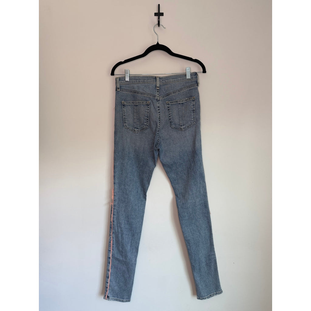 RAG & BONE JEANS Distressed High-Rise Skinny Jean NWT Size 27