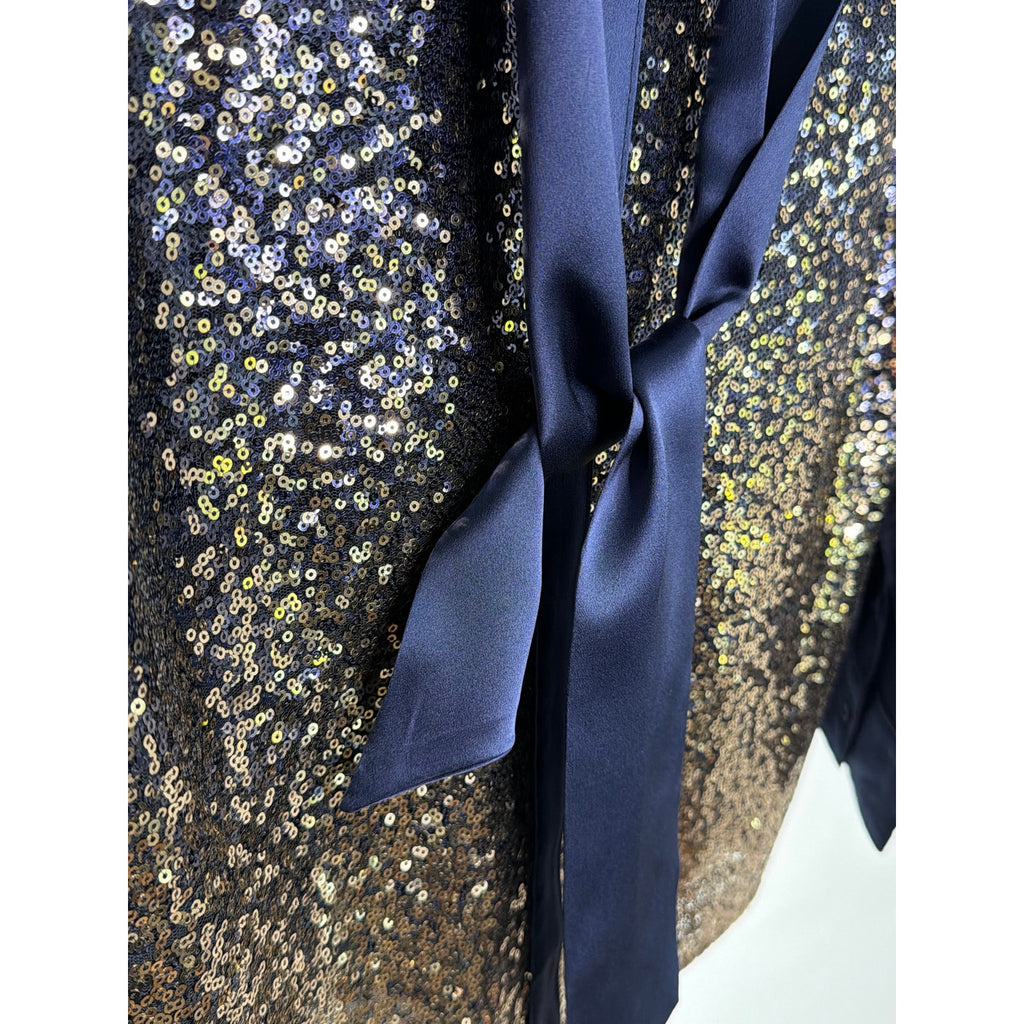 JOHNNY WAS WORKSHOP Selya Sequin Thai Shirt NWT Size SMALL