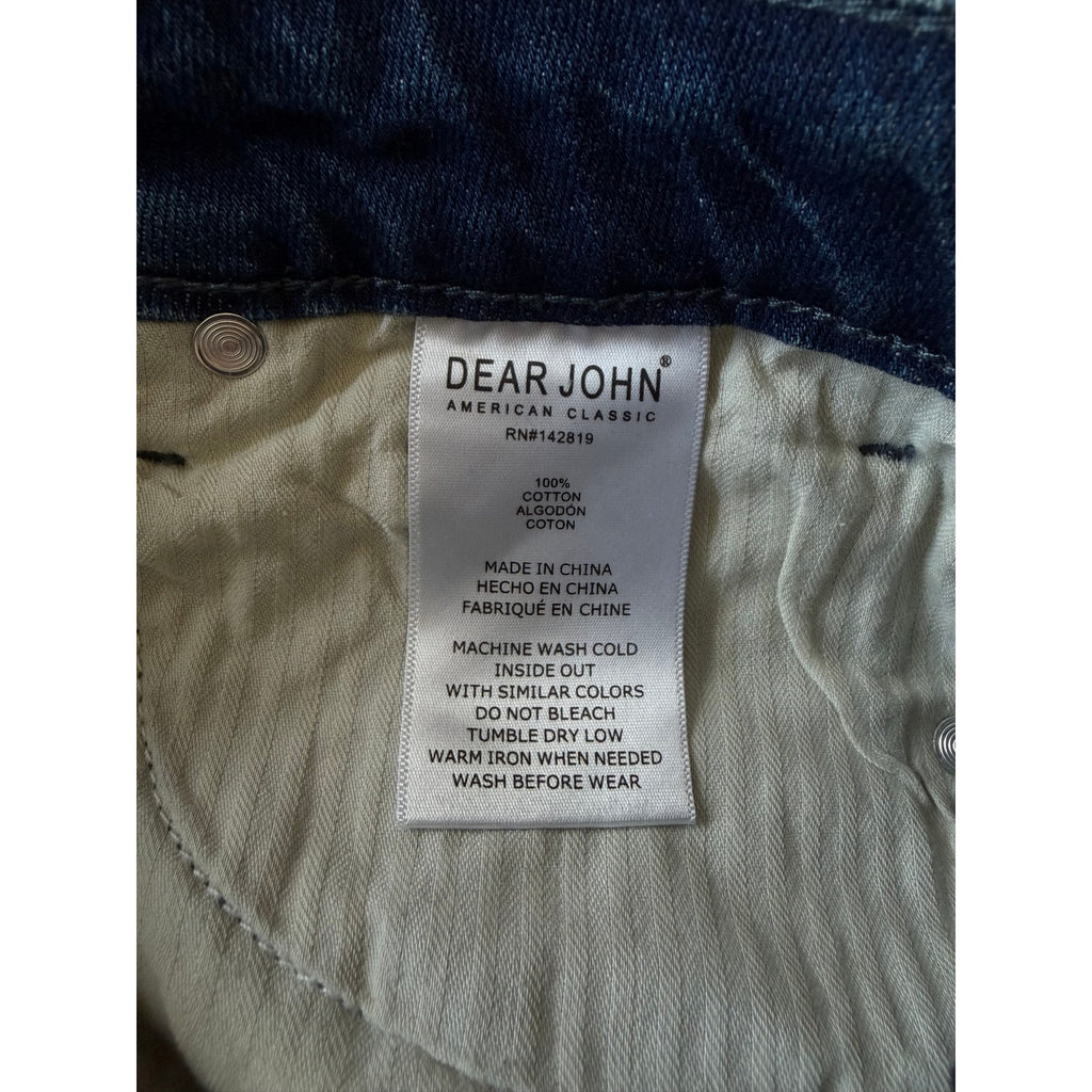 DEAR JOHN Blair Straight Leg Jean Size 27