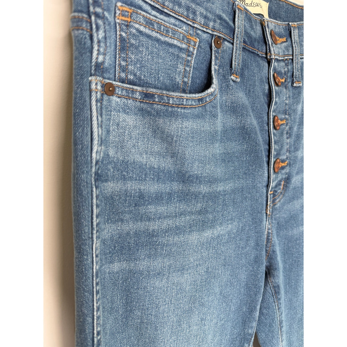 MADEWELL 10" High-Rise Skinny NWT Size 28