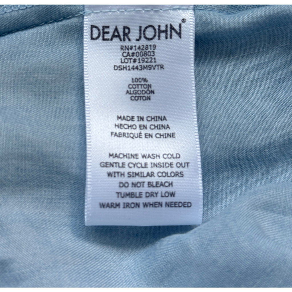 DEAR JOHN ANAHI TENCEL WRAP DRESS NWOT XS