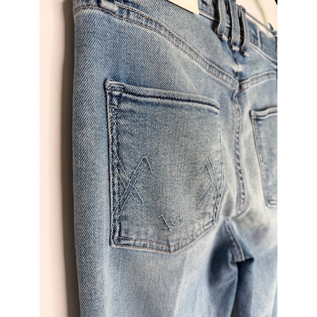 MCGUIRE Valletta Straight Leg Cropped Jeans NWT Size 28