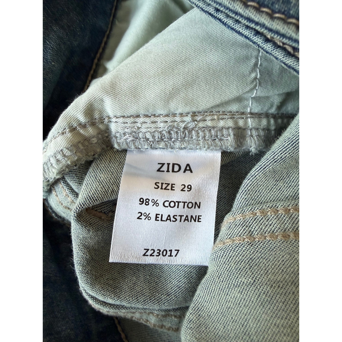 ZIDA Flared Slit Jean NWT Size 29
