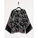 JOHNNY WAS Edina Fringe Blouse NWT Size SMALL