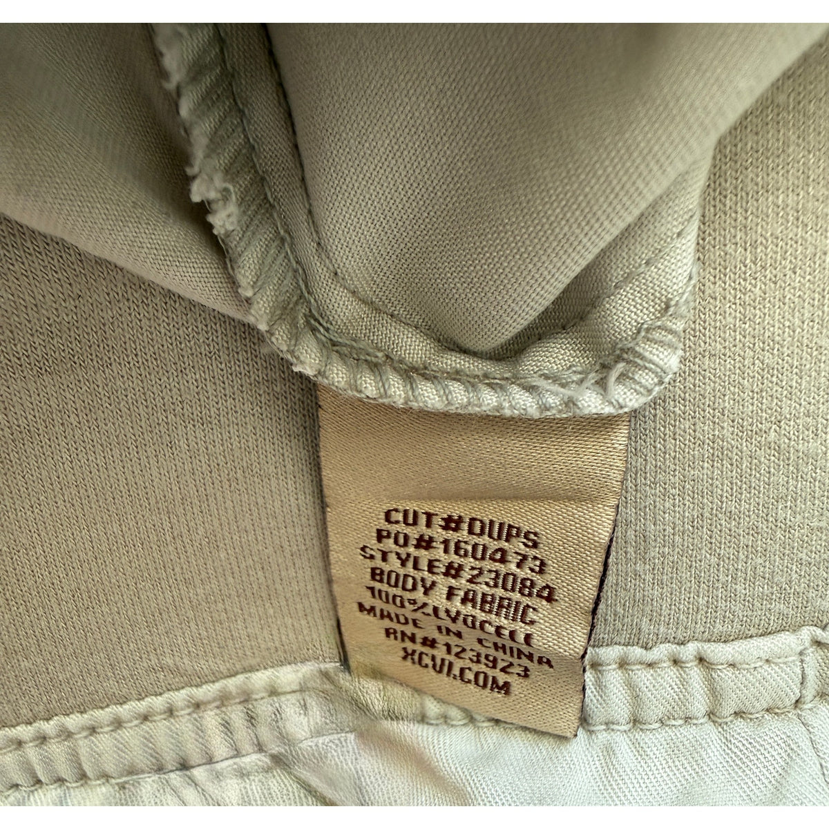 XCVI Chattaway Twill Banded Jogger Pant in Warm Clay Beige Size S
