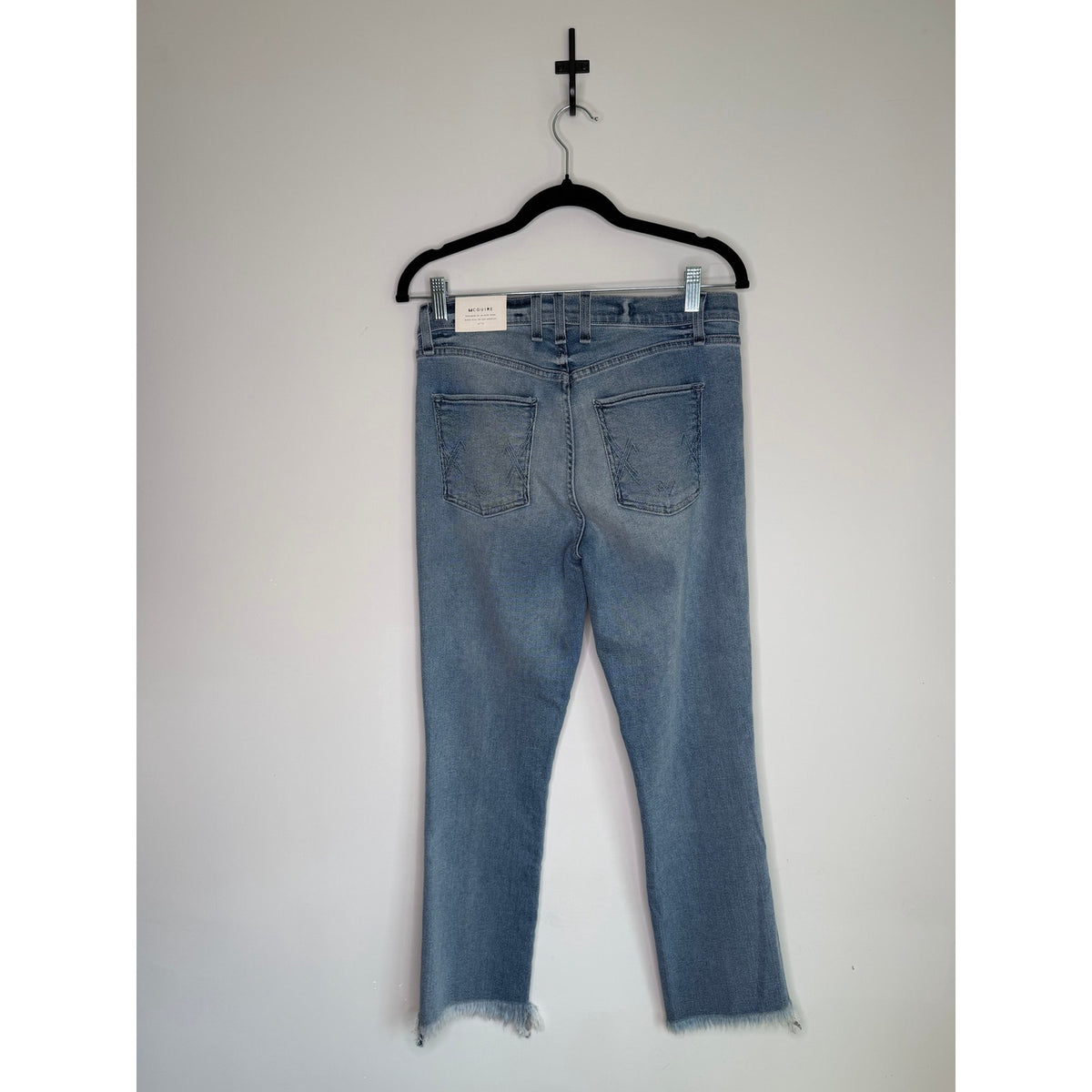 MCGUIRE Valletta Straight Leg Cropped Jeans NWT Size 28