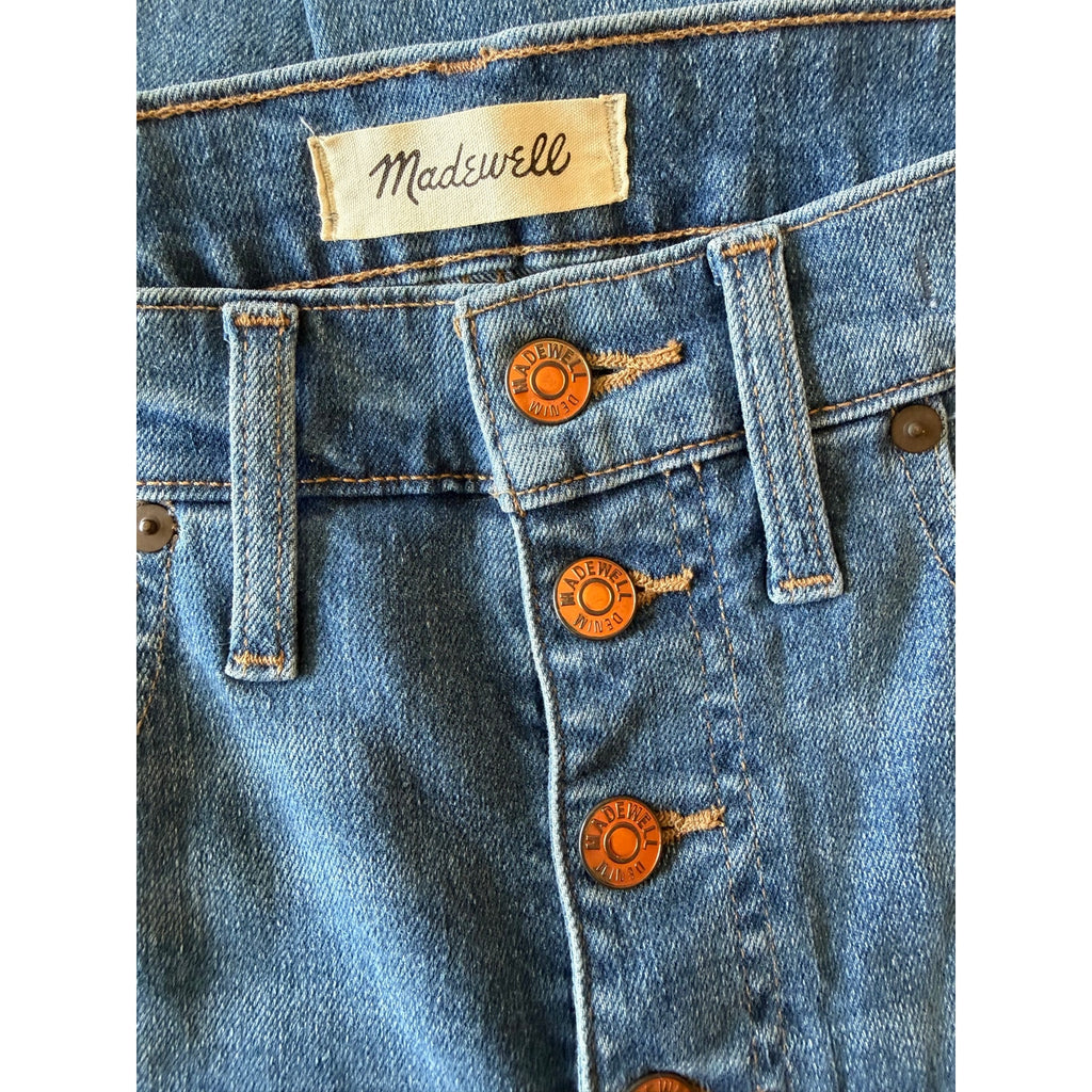 MADEWELL 10" High-Rise Skinny NWT Size 28