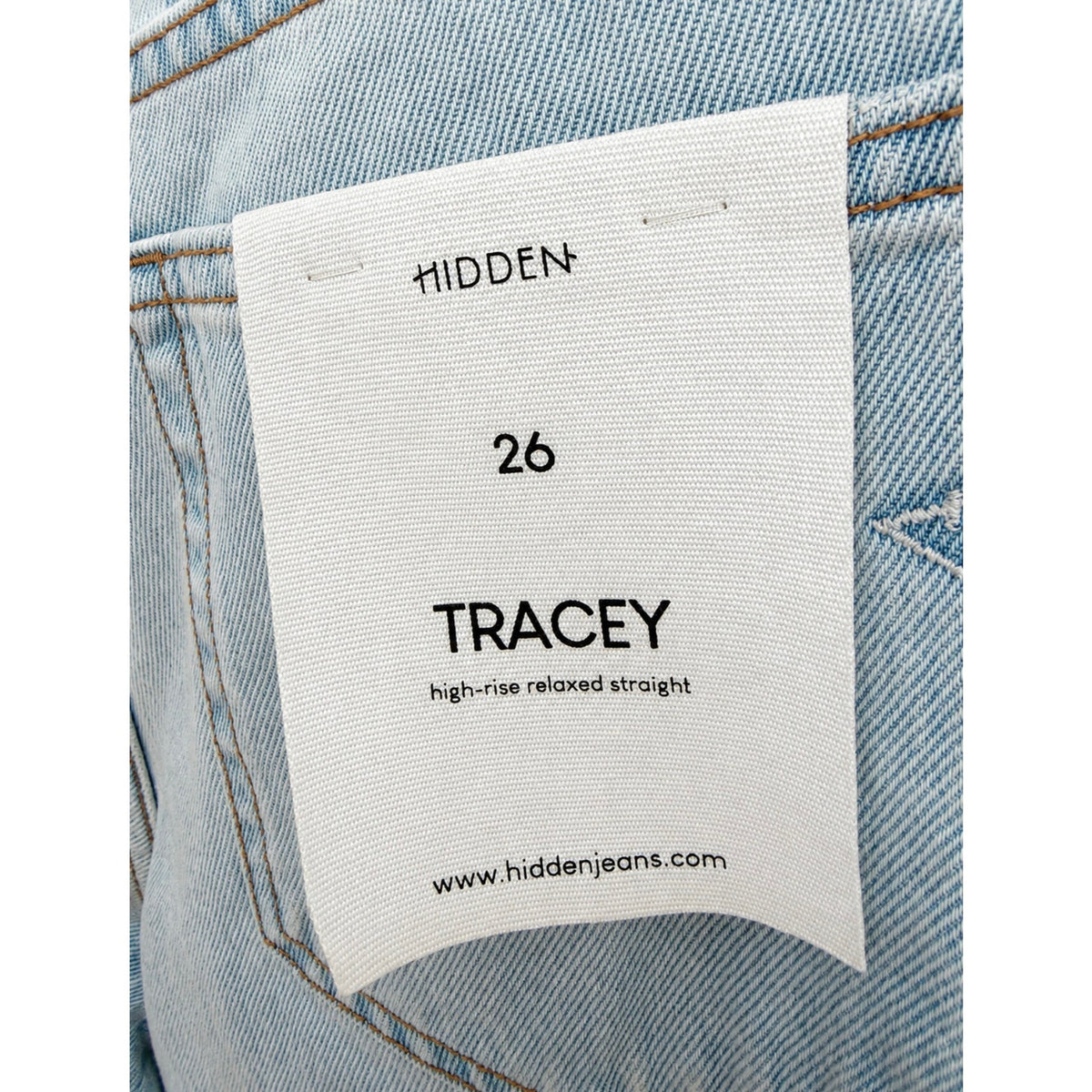 HIDDEN JEANS Tracey Relaxed Straight Jeans NWT Size 26