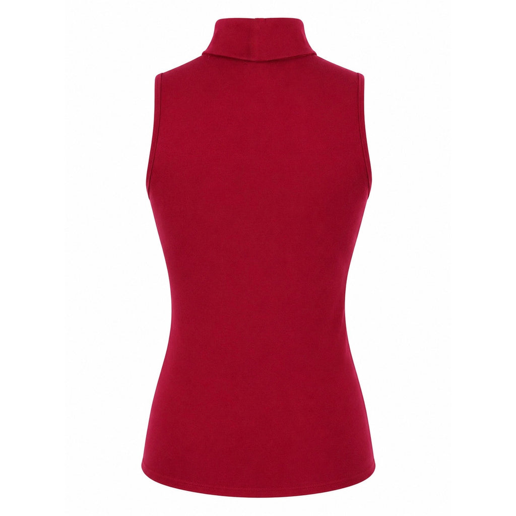 FLORA BEA Sleeveless Turtleneck Sweater Shell NWOT SMALL