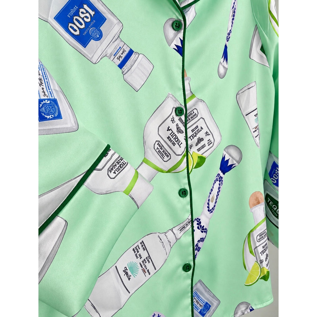 SHESHOW One Tequila, Two Tequila Pajama Set NWT Size Small