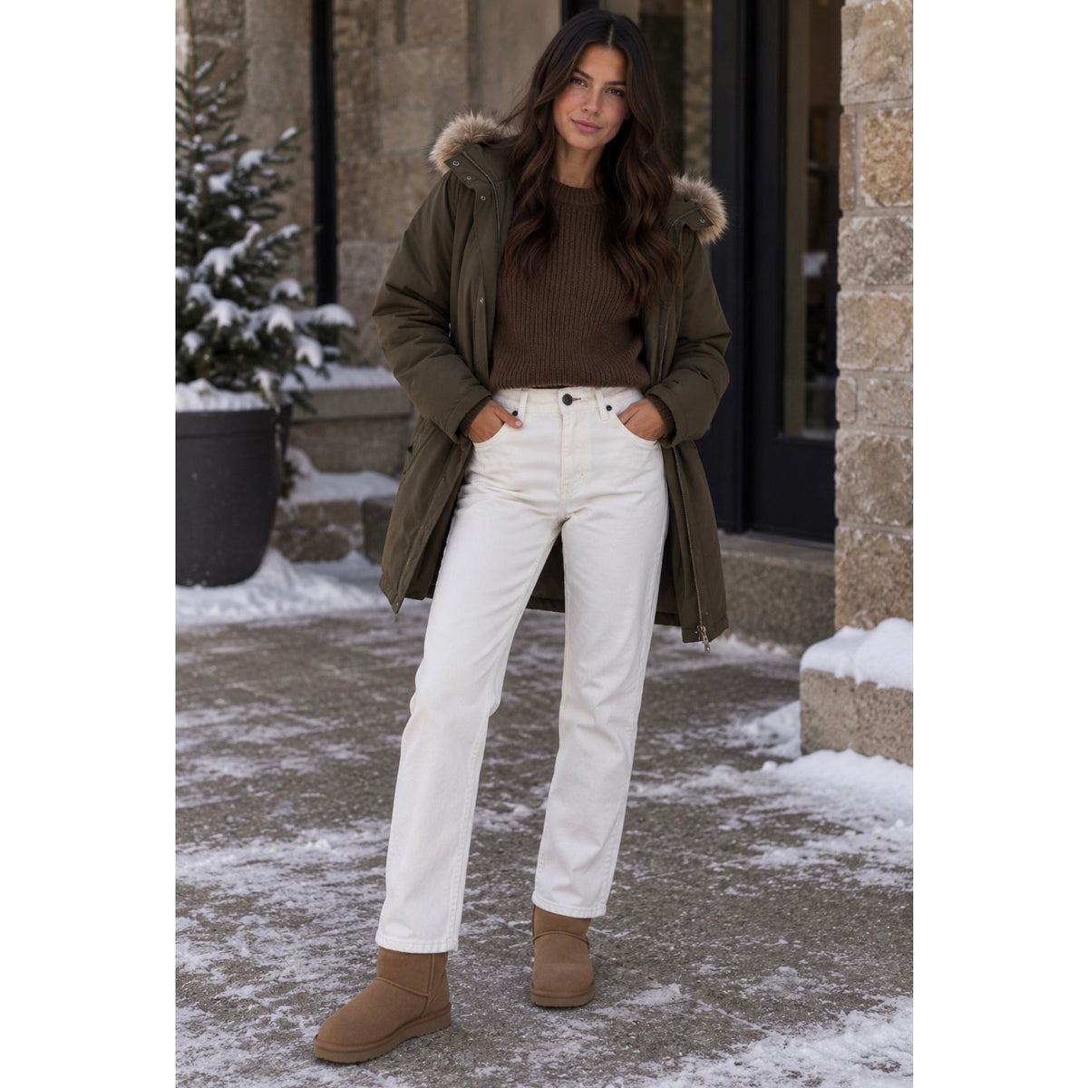 RAG & BONE High Rise Ankle Cigerette Jean Optic White NWT Size 30