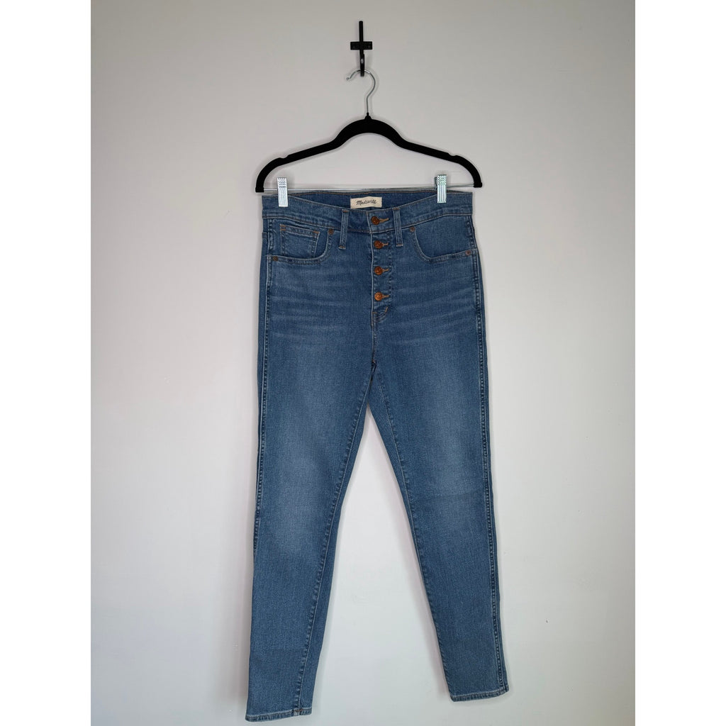MADEWELL 10" High-Rise Skinny NWT Size 28