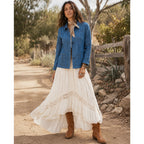 JOHNNY WAS Shirley Western Worker Jacket NWT Size SMALL