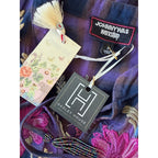 JOHNNY WAS WORKSHOP V-Neck Swing Blouse NWT Size SMALL