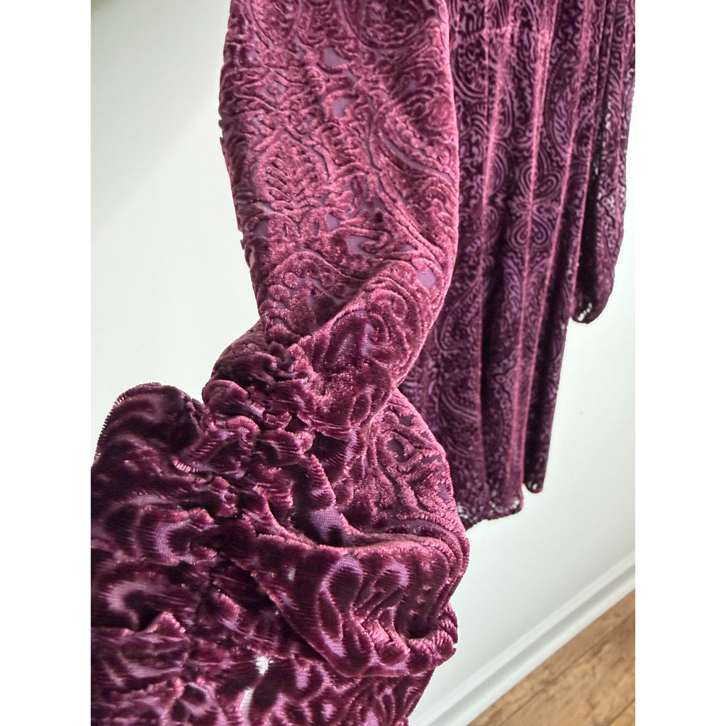 JADE by JOHNNY WAS Donovan Velvet Dress NWT Size SMALL