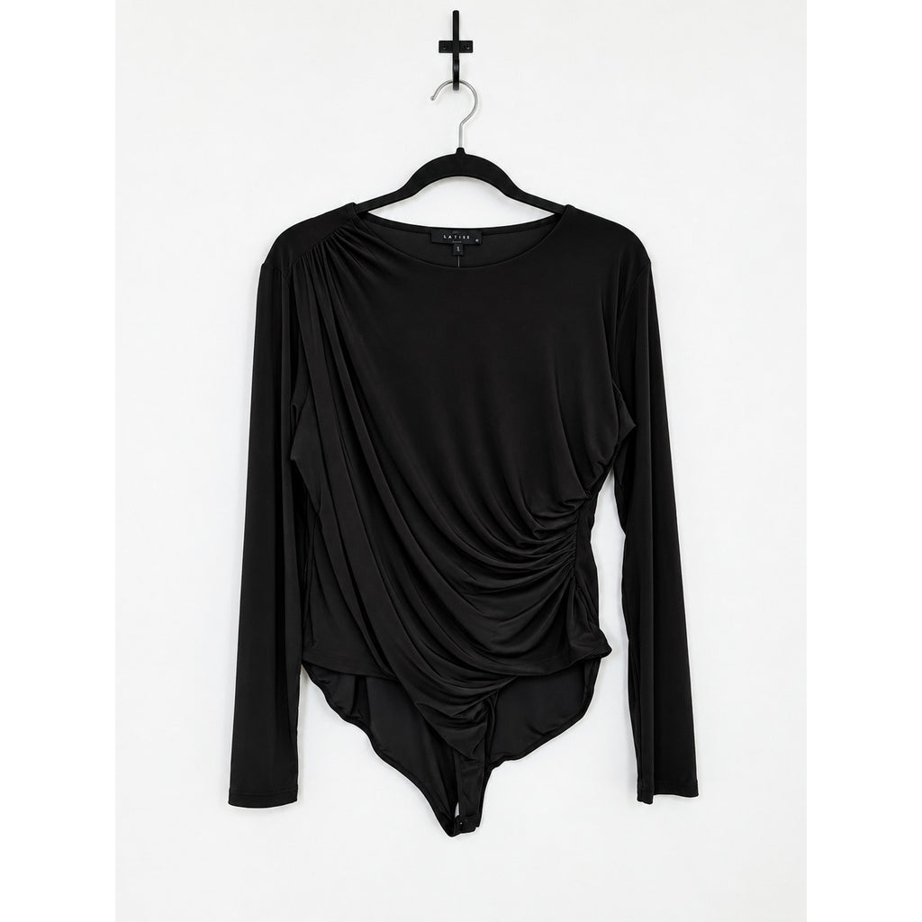 SAINTS 21 Ruched Body Suit Size M