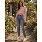 RAG & BONE JEANS Distressed High-Rise Skinny Jean NWT Size 27