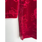 JOHNNY WAS Embossed Stretch Velvet Tunic NWT Size SMALL