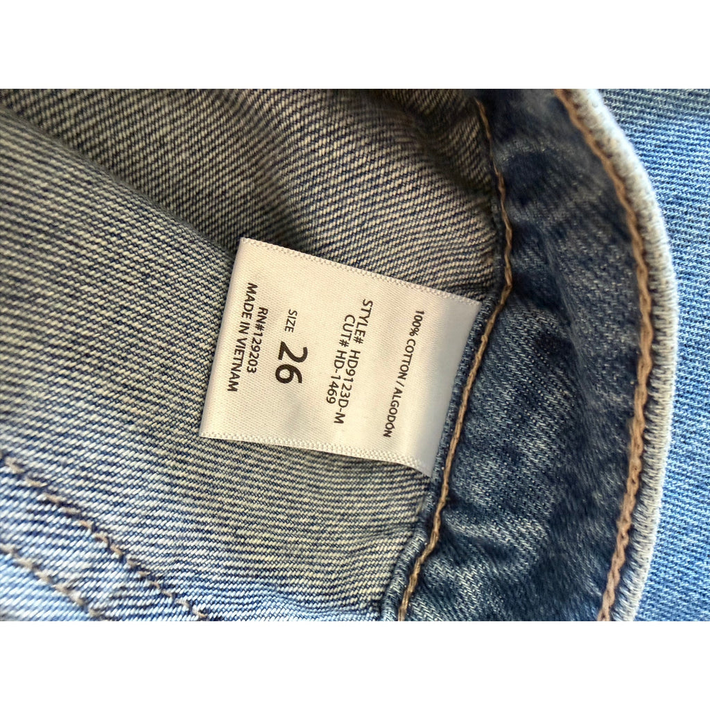 HIDDEN JEANS Logan Dad Jean NWT Size 26
