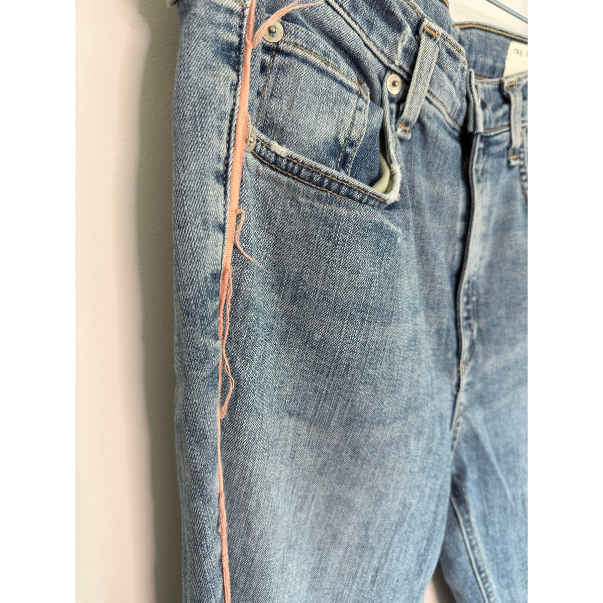 RAG & BONE JEANS Distressed High-Rise Skinny Jean NWT Size 27