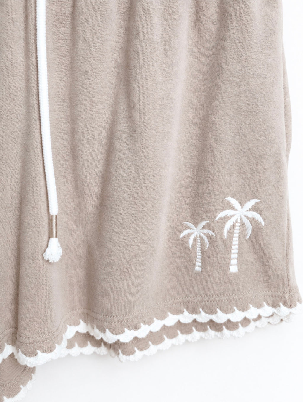 Palms Away Shorts - Vintage French Terry