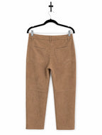 Contempory Faux Suede Utility Trousers