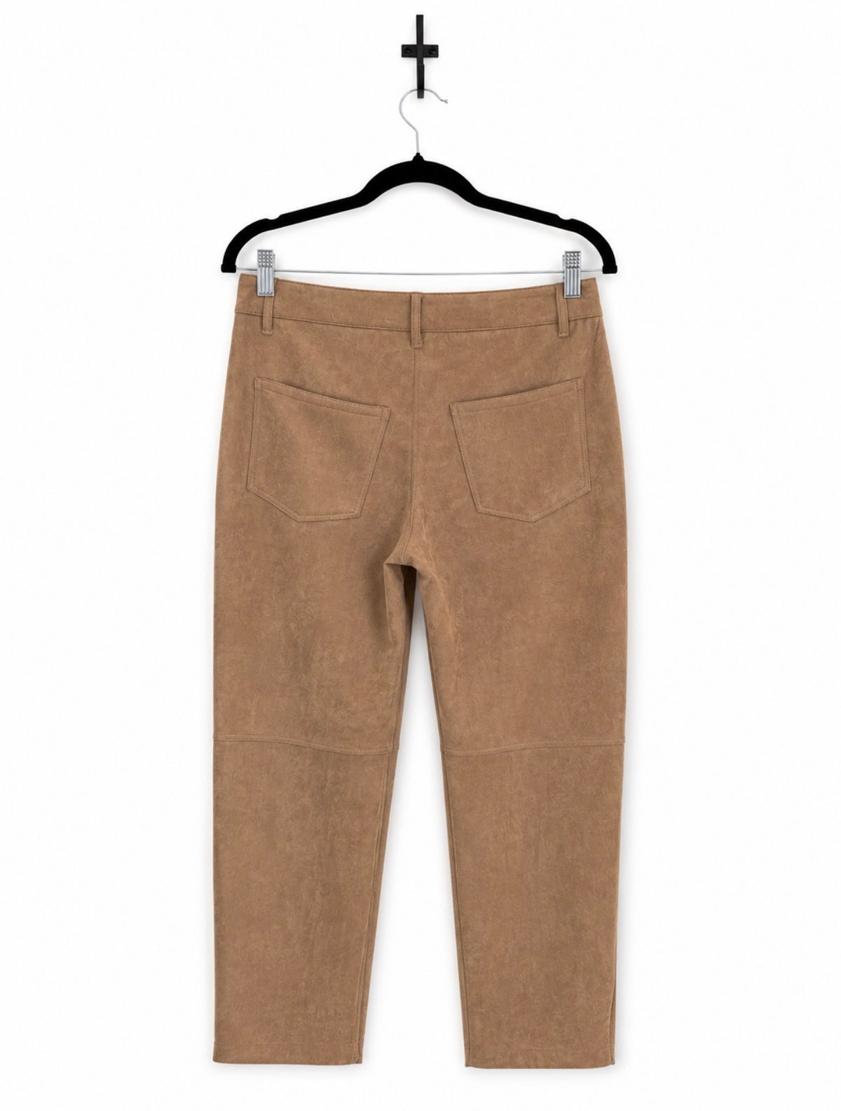 Contempory Faux Suede Utility Trousers