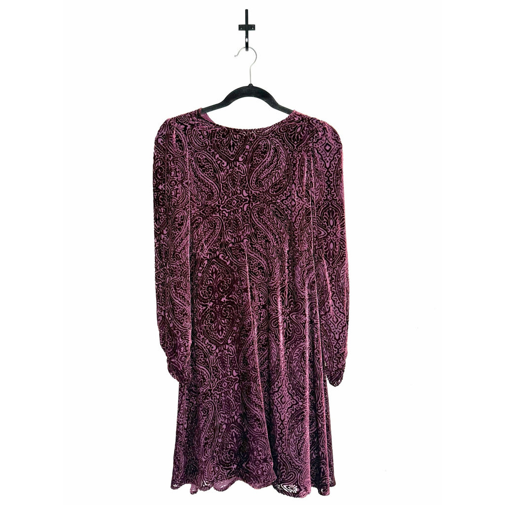 JADE by JOHNNY WAS Donovan Velvet Dress NWT Size SMALL