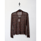 JOHNNY WAS Devin Button-Down Blouse NWT Size SMALL