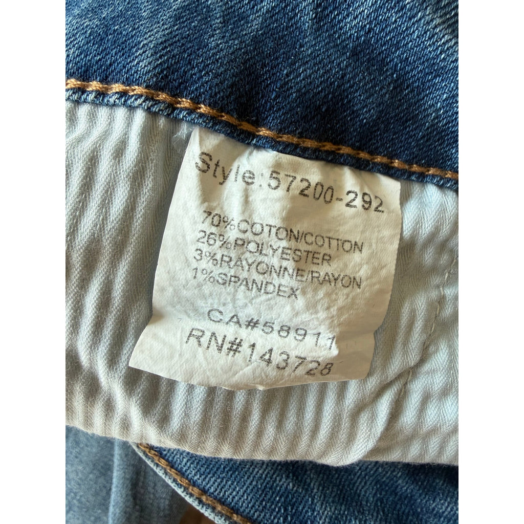 TRIBAL JEANS Audrey Mid Rise Girlfriend Barrel Leg l Jamba Balloon Jeans NWT Size 6