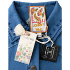 JOHNNY WAS Shirley Western Worker Jacket NWT Size SMALL