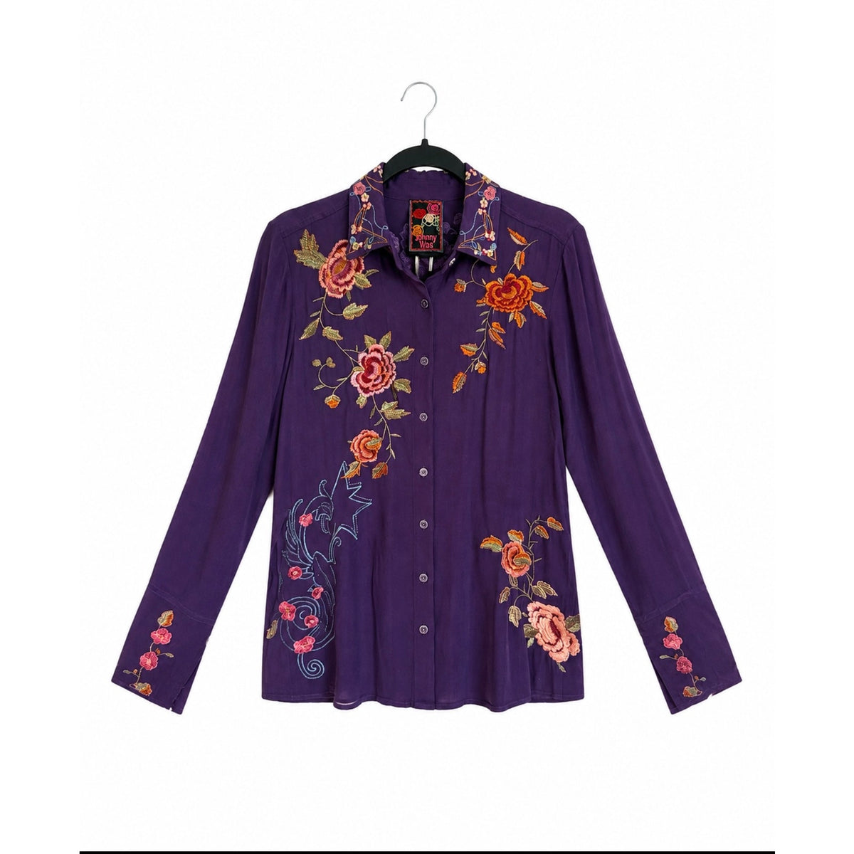 JOHNNY WAS Vintage Button-Down Loretta Shirt NWT Size SMALL