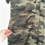 Z SUPPLY Stephan Camo Romper NWT MEDIUM