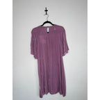 JOHNNY WAS Karime Velvet Flutter Sleeve Raglan Dress NWT Size SMALL