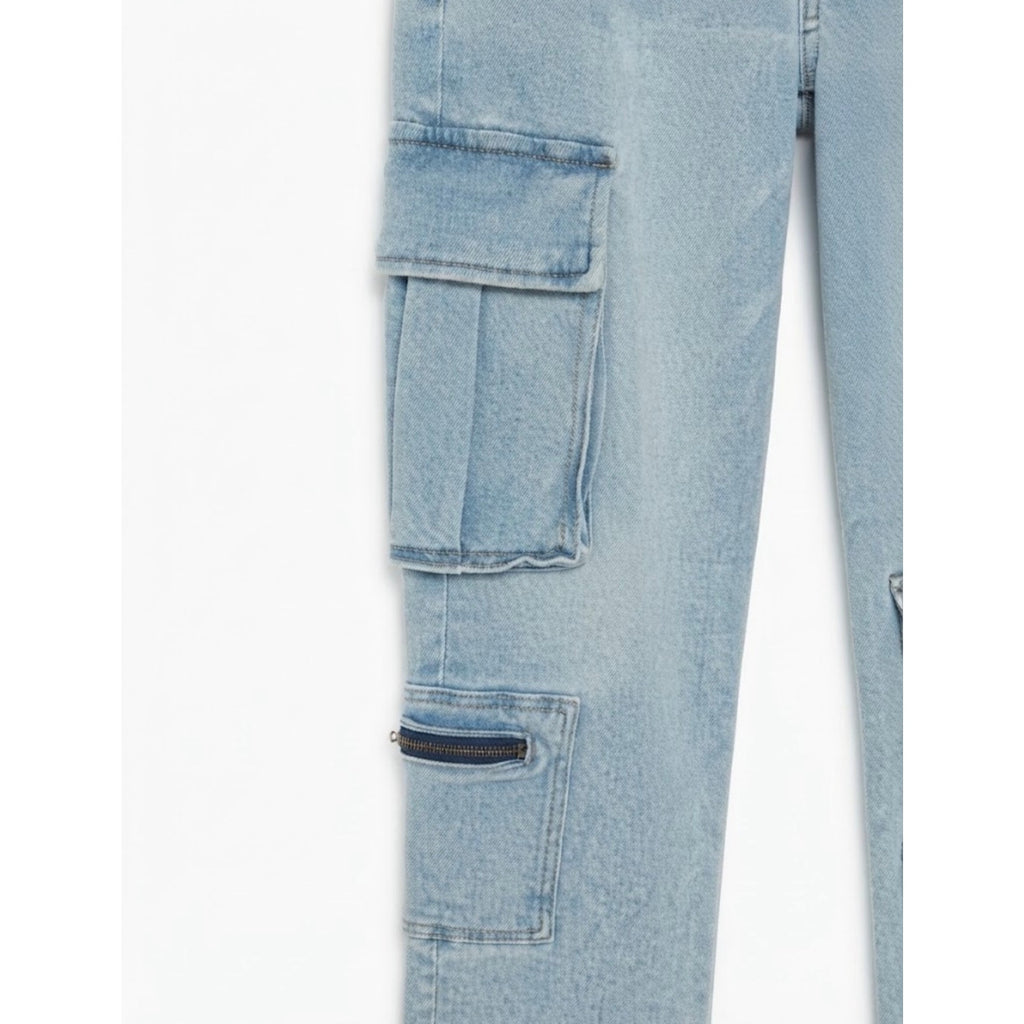 HIDDEN JEANS Tracey Cropped Relaxed Straight Jean NWT Size 26