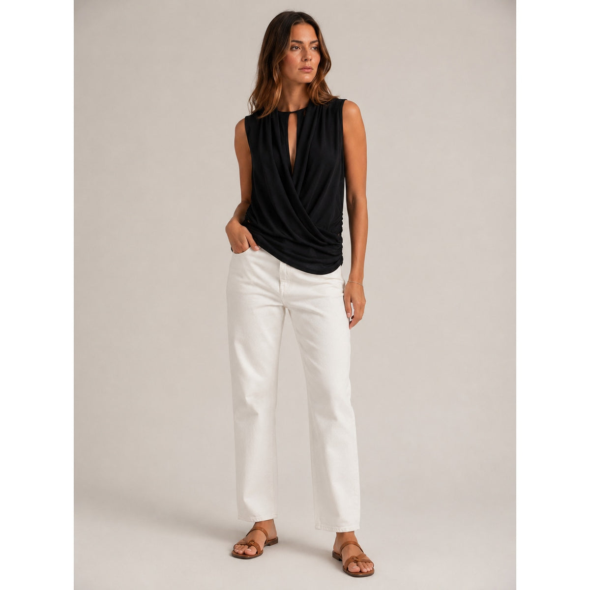 RAG & BONE High Rise Ankle Cigarette Jean Size 30