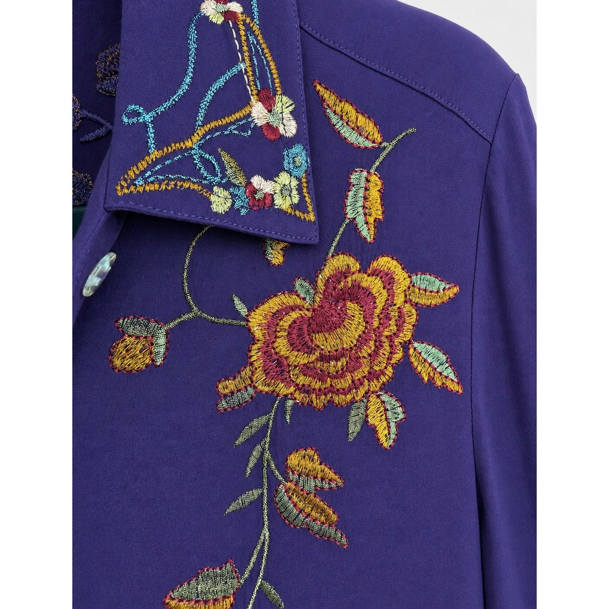 JOHNNY WAS Vintage Button-Down Loretta Shirt NWT Size SMALL