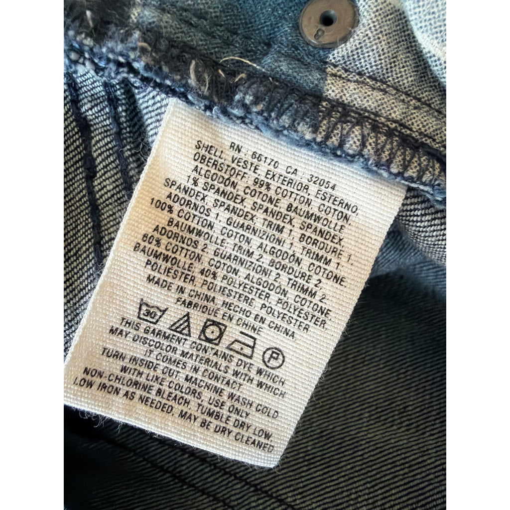 PILCRO AND THE LETTERPRESS Boho Embroidered Cuff Jean Size 29