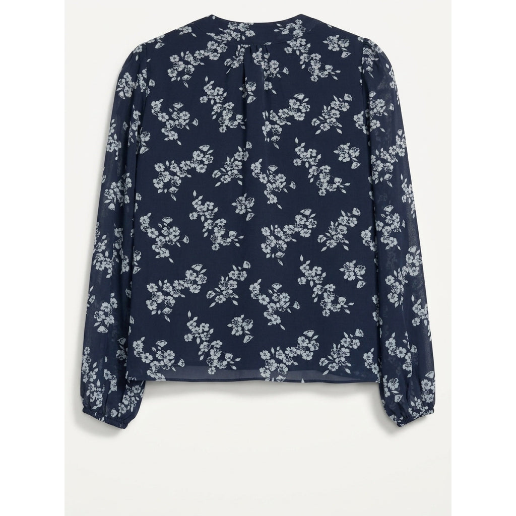 FLORA BEA NYC Aurora Top in Navy Maiden Lane NWT SMALL