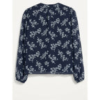 FLORA BEA NYC Aurora Top in Navy Maiden Lane NWT SMALL