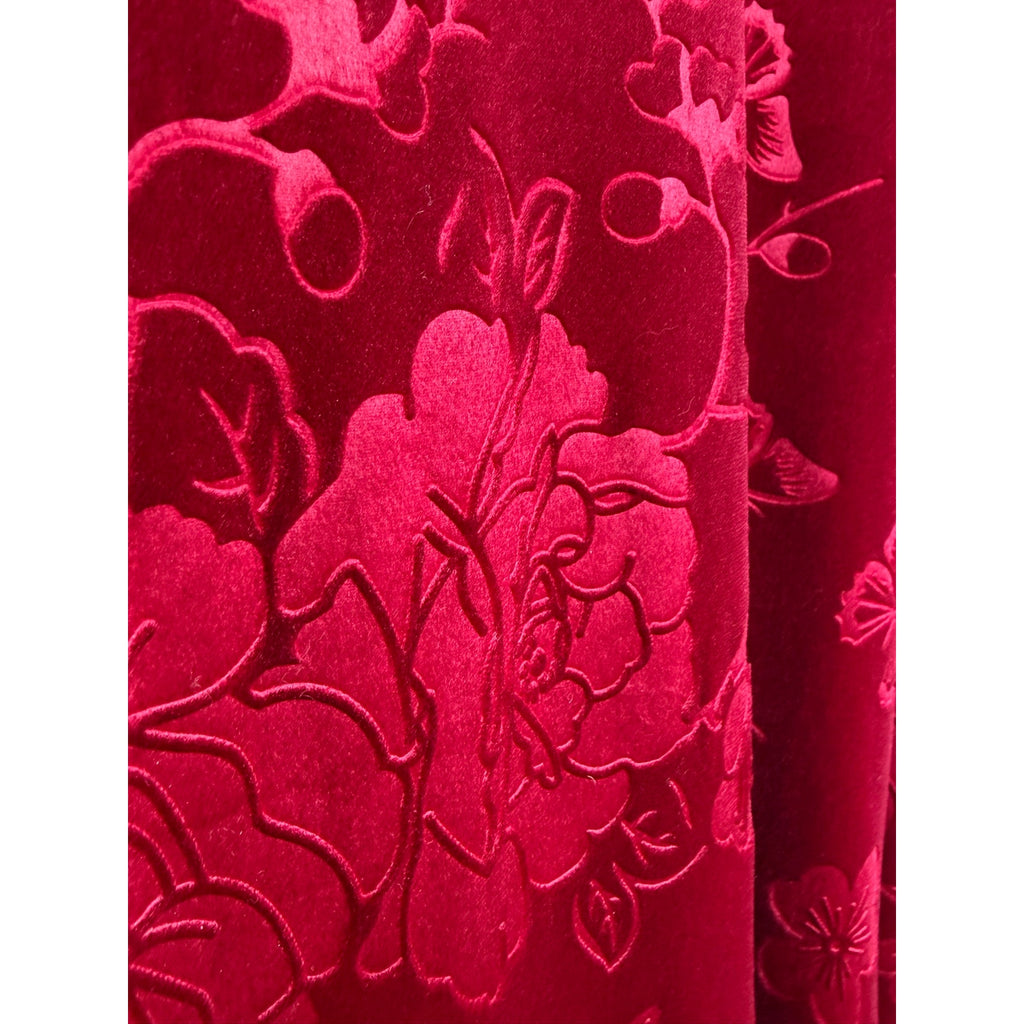 JOHNNY WAS Embossed Stretch Velvet Tunic NWT Size SMALL
