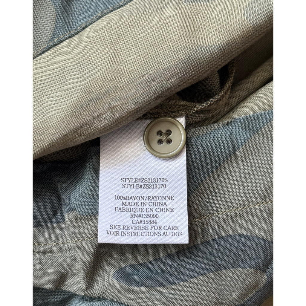 Z SUPPLY Stephan Camo Romper NWT MEDIUM