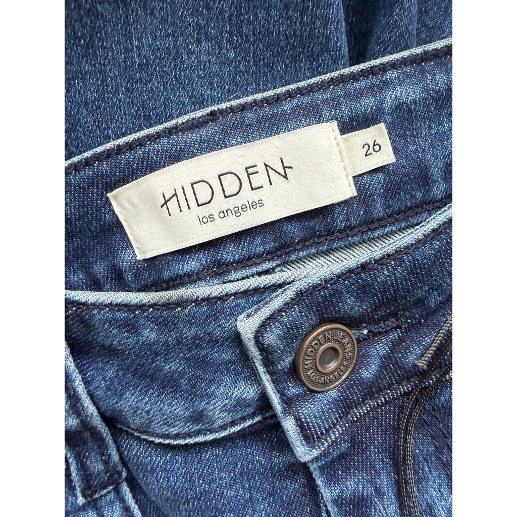 HIDDEN JEANS Quinn Cargo Cigarette Jean NWT Size 26