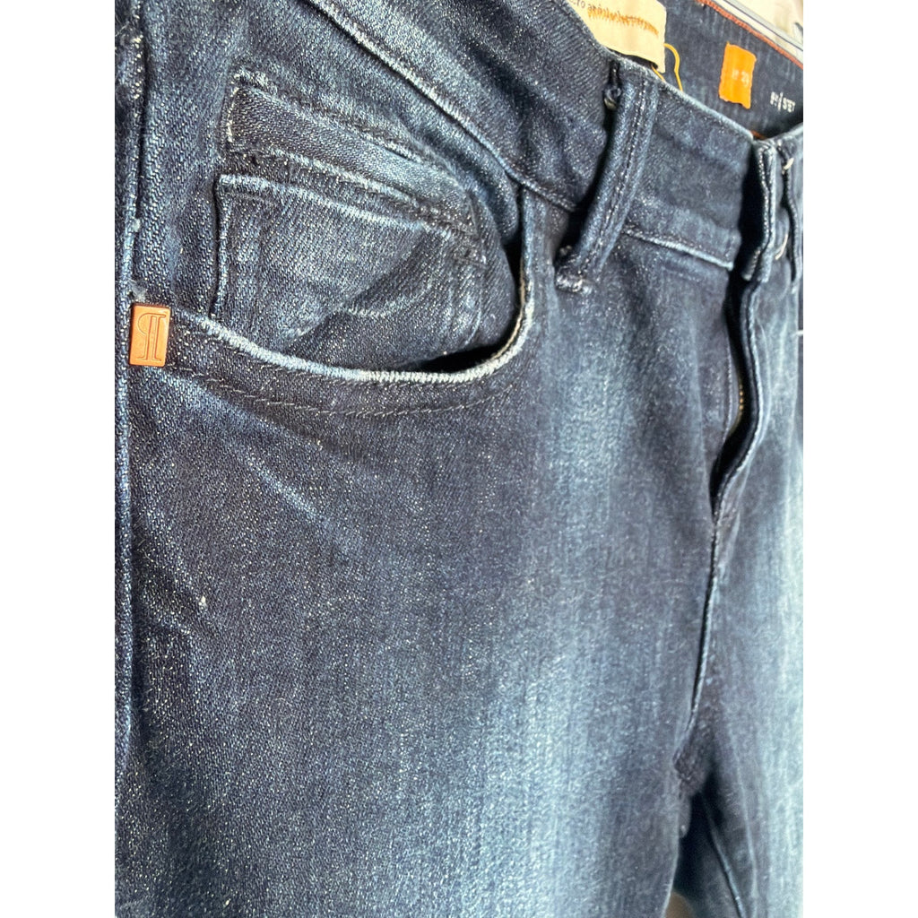 PILCRO AND THE LETTERPRESS Boho Embroidered Cuff Jean Size 29