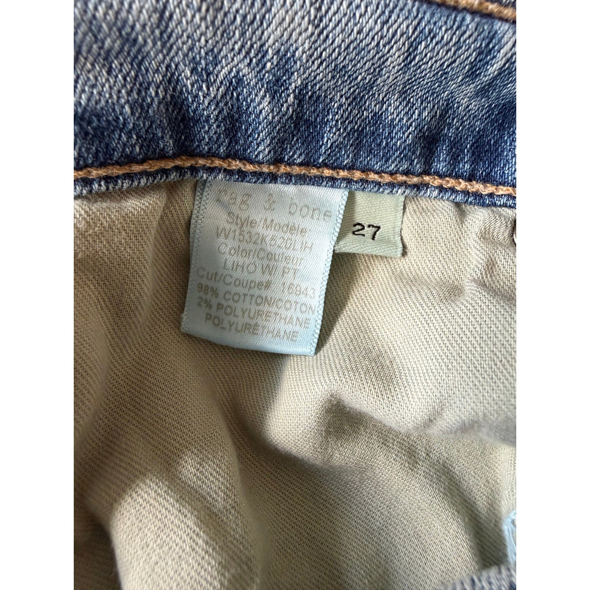 RAG & BONE JEANS Distressed High-Rise Skinny Jean NWT Size 27