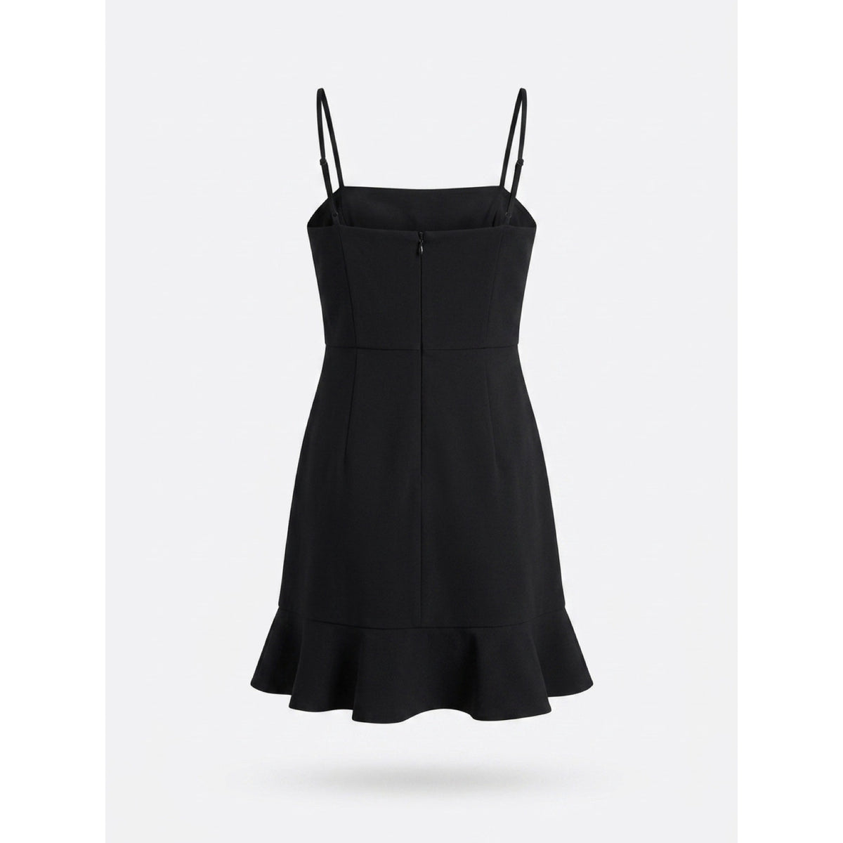 FRENCH CONNECTION Whisper Frill Hem Flounce Mini Dress NWOT SIZE 10